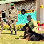 Army Dog Tyson of 2 Para SF Honoured with Mention-in-Despatches by President Murmu for Extraordinary Courage in Kishtwar Operation