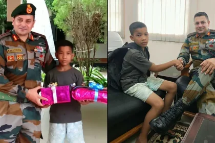 Assam Rifles Rescues Missing 10-Year-Old Boy from Train in Tripura, Reunites Him with Family in Dimapur