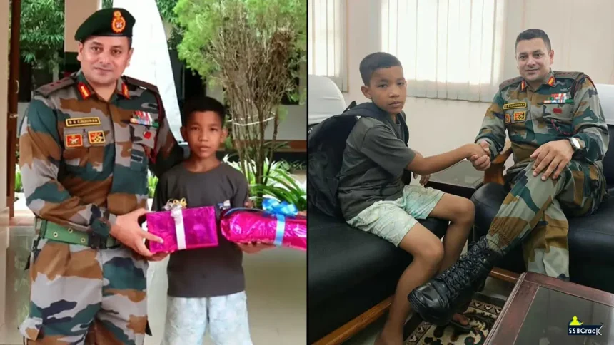 Assam Rifles Rescues Missing 10-Year-Old Boy from Train in Tripura, Reunites Him with Family in Dimapur