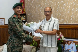 Bouquet Being Given 2
