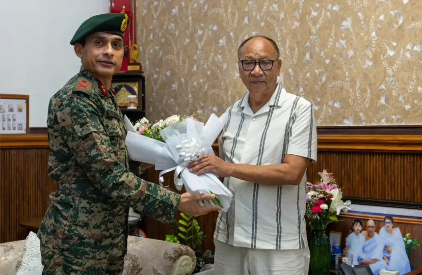 Bouquet Being Given 2