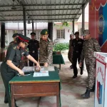 Brig Amit Kumar Chand Visits 15 UP Battalion NCC in Prayagraj, Reviews Training Infrastructure