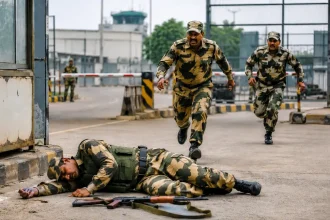 ड्यूटी के दौरान सर्विस राइफल से चली गोली लगने से CISF जवान की मौत