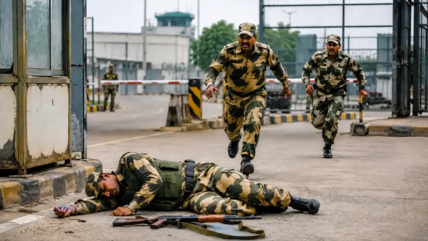 ड्यूटी के दौरान सर्विस राइफल से चली गोली लगने से CISF जवान की मौत