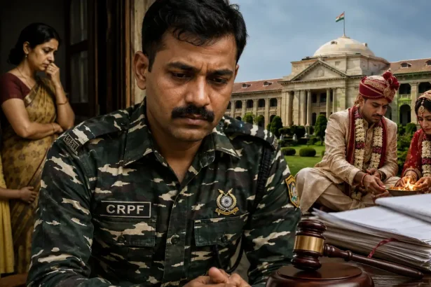 बिना तलाक दूसरी शादी करने पर CRPF सिपाही की गई नौकरी