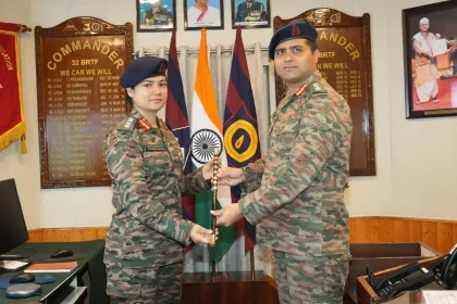 Colonel Shikha Bhadauria Takes Command of 32 BRTF Under BRO’s Project BEACON