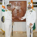 Commodore Sarvdeep Singh Dhody Taking Over the Baton