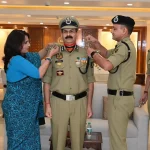 DG BSF Praveen Kumar Confers DIG Rank on Three Commandants at Force Headquarters