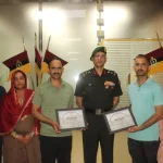 Family with Officer