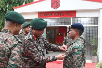 General Dhiraj Seth Commending 1