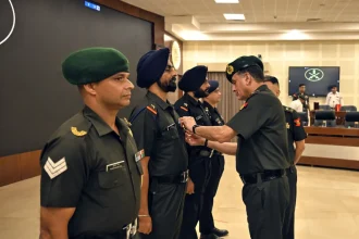 General Dhiraj Seth Commending 2