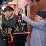 General Dhiraj Seth Getting Cap