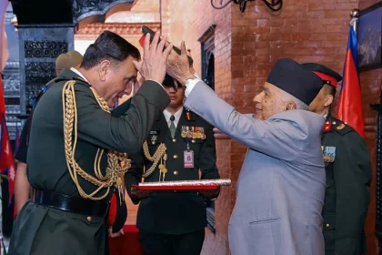 General Dhiraj Seth Getting Cap