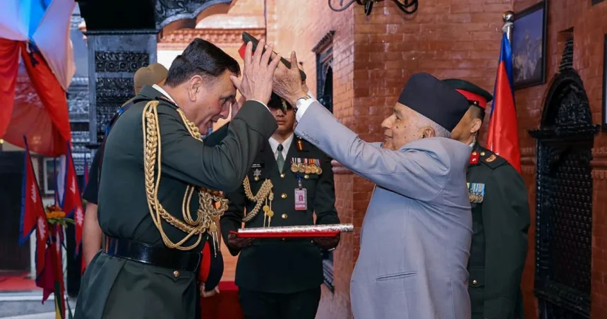 General Dhiraj Seth Getting Cap