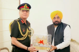 General Dhiraj Seth and Bhagwat Mann