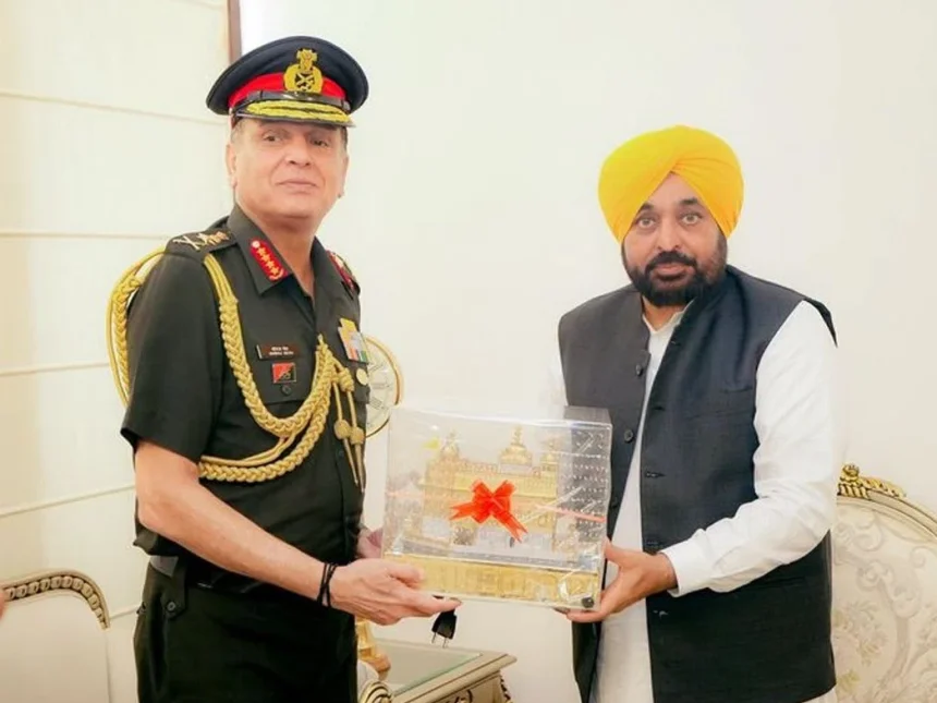 General Dhiraj Seth and Bhagwat Mann