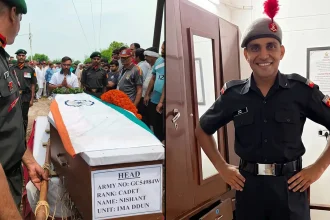 Nishant IMA Cadet Nishant Dhankhar Dies After Collapsing During Training in Dehradun