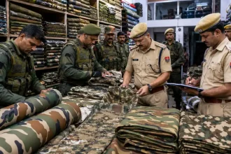 Indian Army Intelligence Seize Nearly 1,000 Metres of Counterfeit Combat Cloth in Sriganganagar