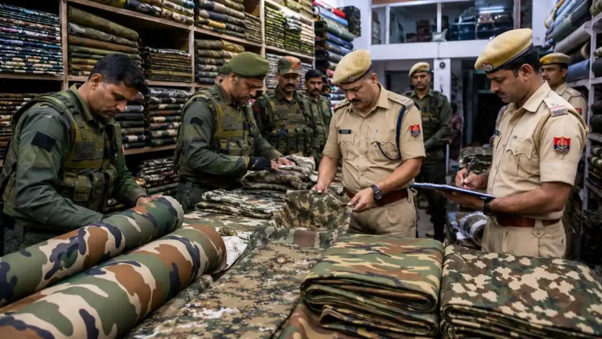 Indian Army Intelligence Seize Nearly 1,000 Metres of Counterfeit Combat Cloth in Sriganganagar