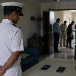 भारतीय नौसेना के नाविक ने कथित हत्या-आत्महत्या से पहले फोन फॉर्मेट किए और घर की सफाई की