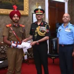 Lieutenant General Amit Kabthiyal Giving Award