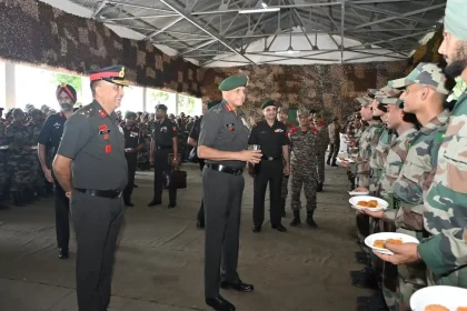 Lt Gen Anindya Sengupta Interacting