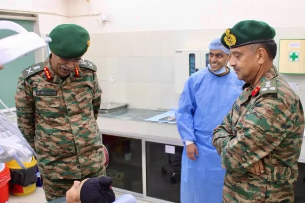Lt Gen Balakrishnan Jayan Interacting