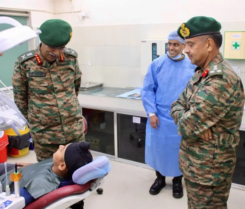 Lt Gen Balakrishnan Jayan Interacting