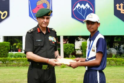 Lt Gen DG Misra Inspires Border Village Youth During National Integration Tour in Bareilly