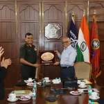 Lt Gen DS Kushwah and Shri Sadanand Date