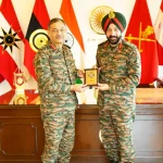 Lt Gen Harpal Singh and Lt Gen Pushpendra Singh