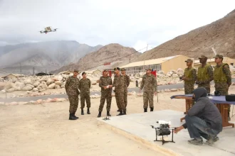 Lt Gen Madanraj Pande Reviews Operational Preparedness in Forward Areas of Ladakh