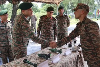 Lieutenant General Neeraj Shukla Visits Tamulpur Military Station
