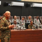 Lt Gen Pratik Sharma Standing