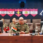 Lt Gen Pratik Sharma with Other Officers