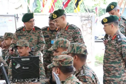 Lt Gen Pushpendra Singh Reviews Operational Readiness of Tiger Division