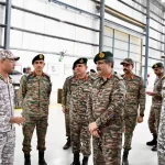 Lt Gen Rajesh Pushkar Reviewing 3