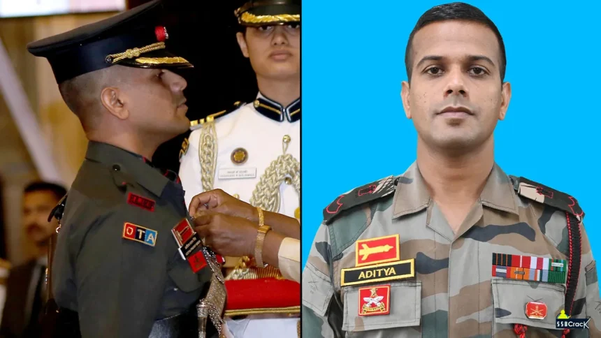 Major Aditya Pratap Singh Earns Shaurya Chakra Twice for Gallantry Along Indo-Myanmar Border