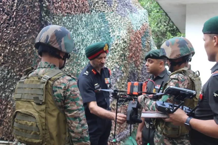Major General IS Gill Reviews Operational Readiness of Saidpur Brigade