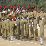 NCC Cadets in Parade