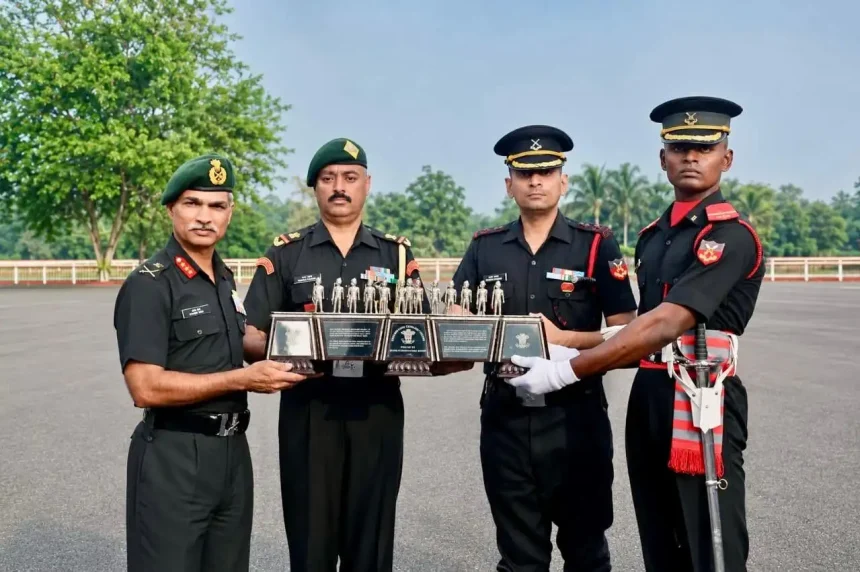 Officer Cadet Getting Award
