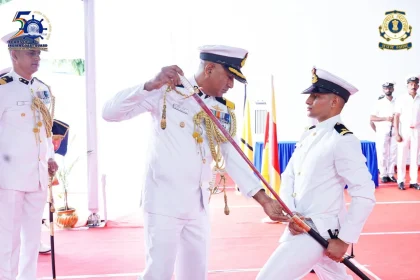 Officer Getting Sword of Honor