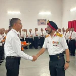 Officer Shaking Hands