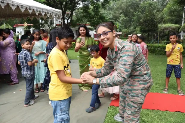 Officer with Child