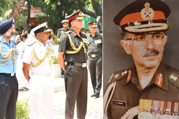 Officers Paying Tribute