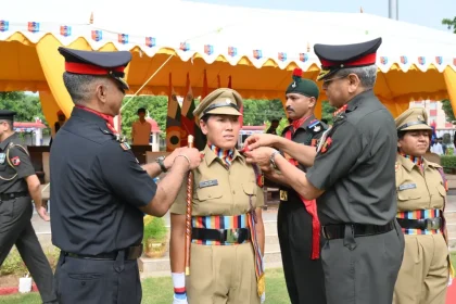 Officers Putting Rank