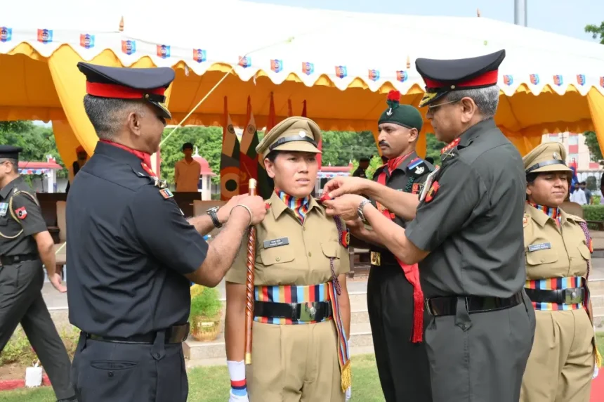 Officers Putting Rank