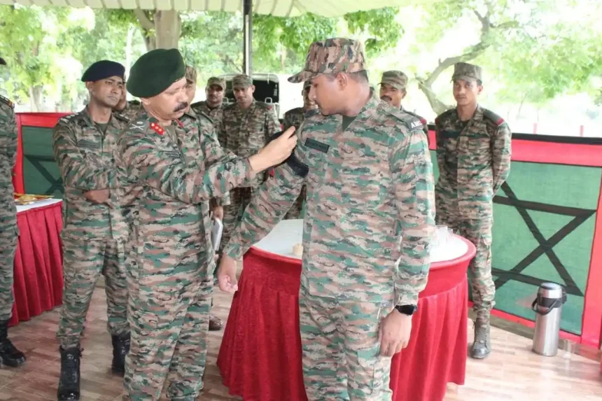 Officers Reviewing Equipment