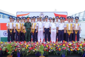 Officers Standing 8