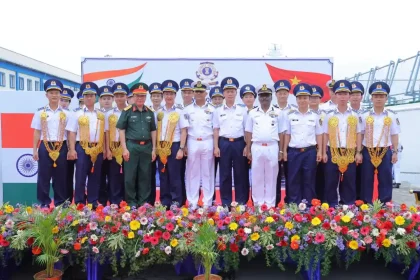 Officers Standing 8
